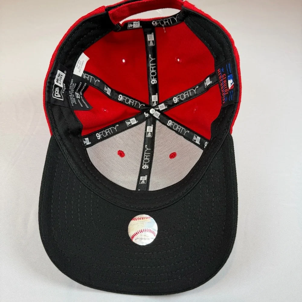 MLB Cincinnati Reds Youth Baseball Hat OSFA Baseball Cap Snap‎ Back Team MLB